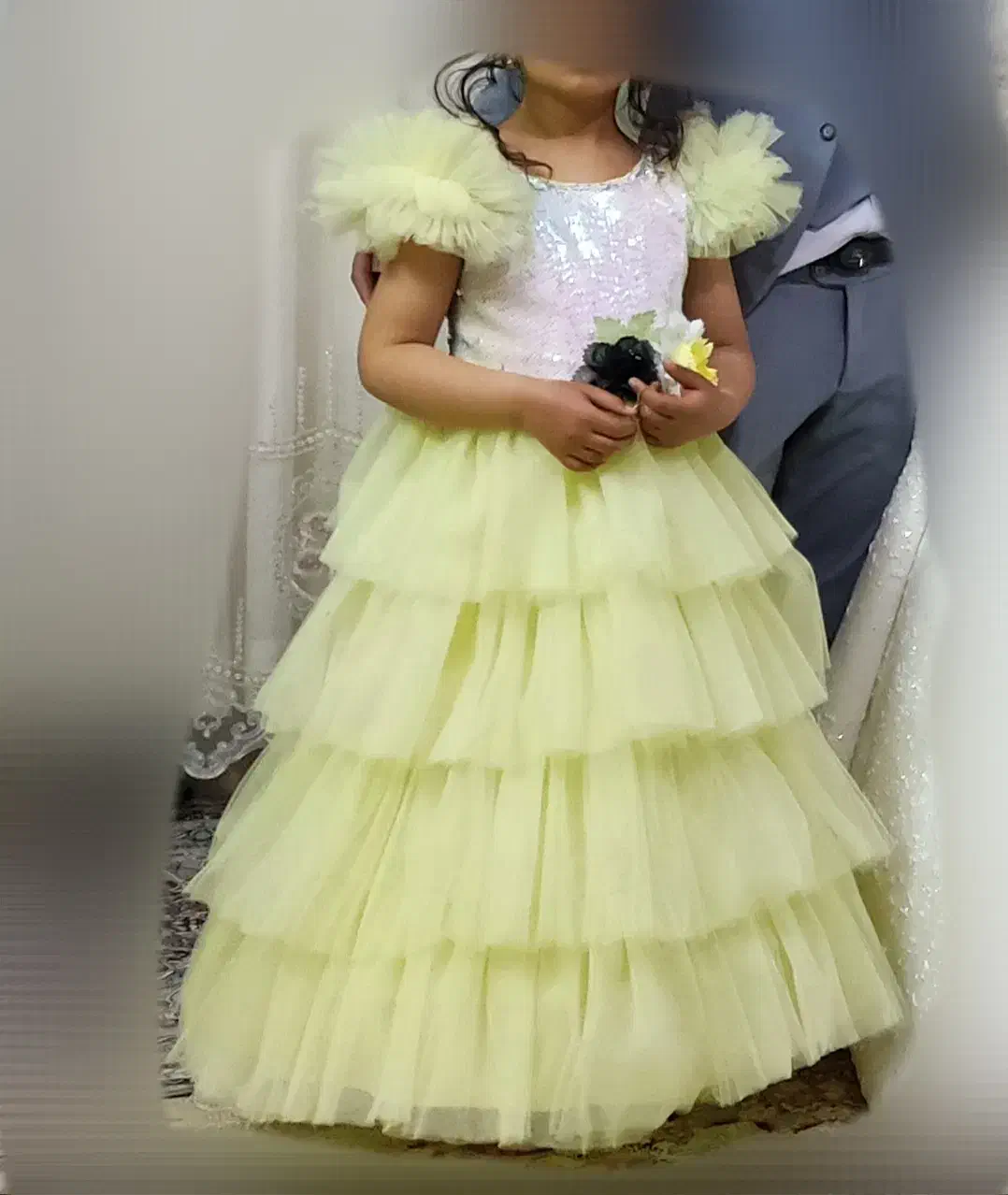 لباس مجلسی دخترانه پرنسسی|کفش و لباس بچه|سبزوار, جهاد کشاورزی|دیوار