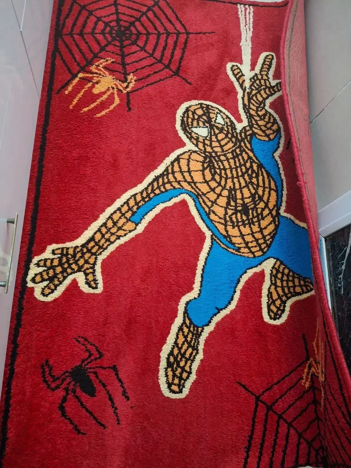 فرش اسپایدرمن|فرش|تبریز, |دیوار