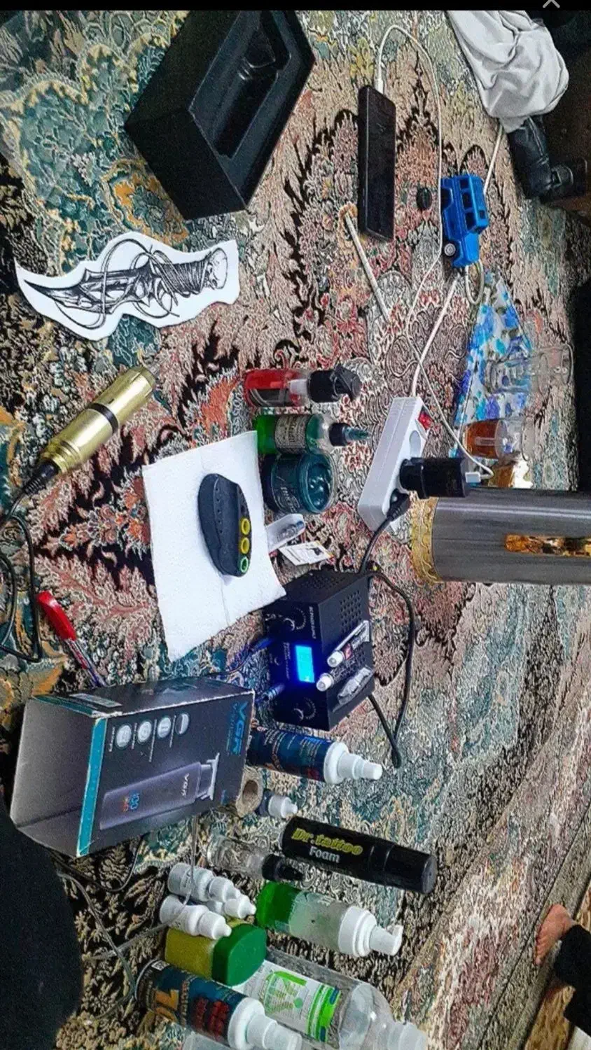 دستگاه تتو( پن) و ترانس|آرایشی، بهداشتی، درمانی|شوسف, |دیوار