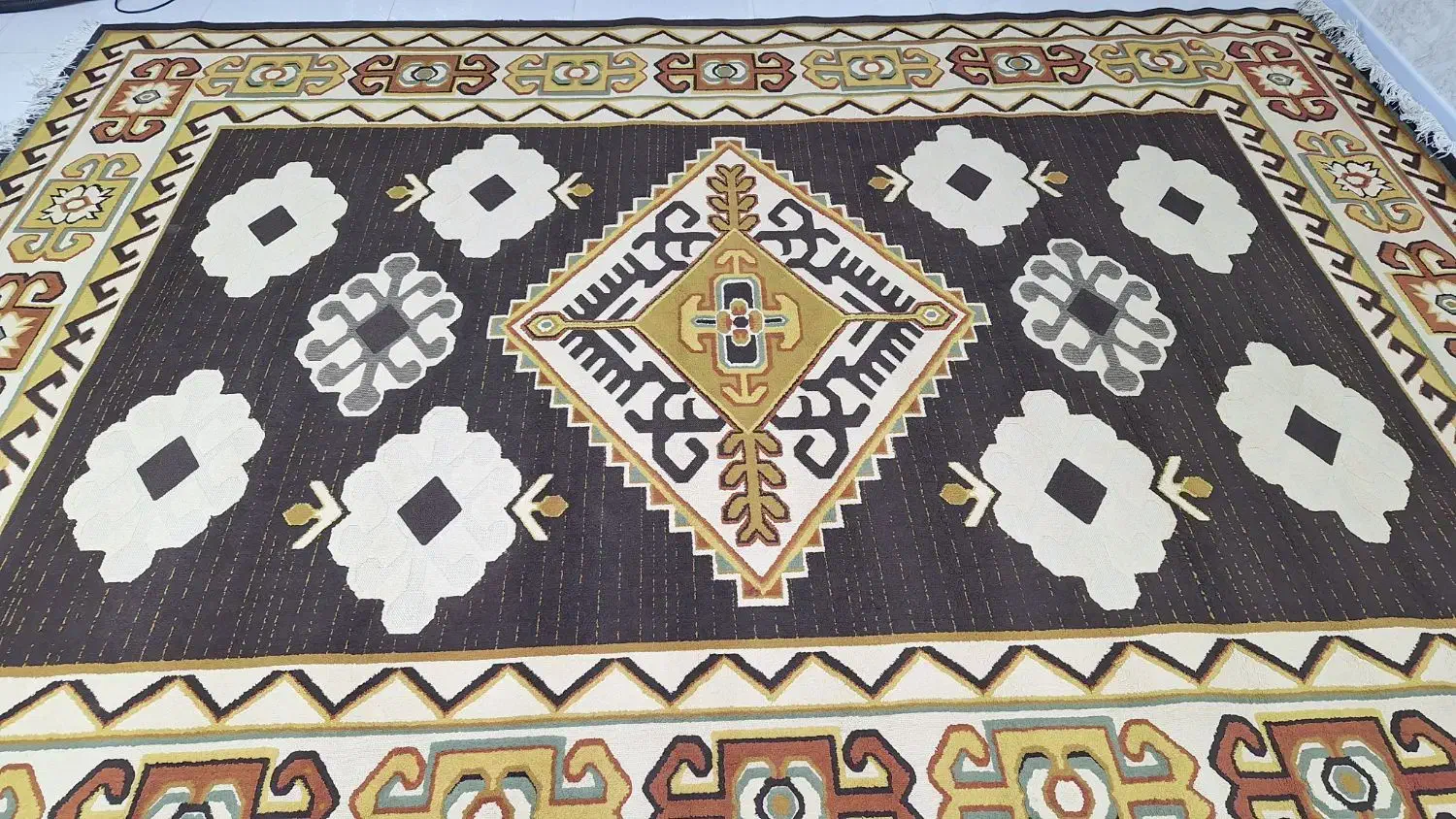 گلیم فرش ۱۲ متری|گلیم، جاجیم، گبه|آبادان, |دیوار