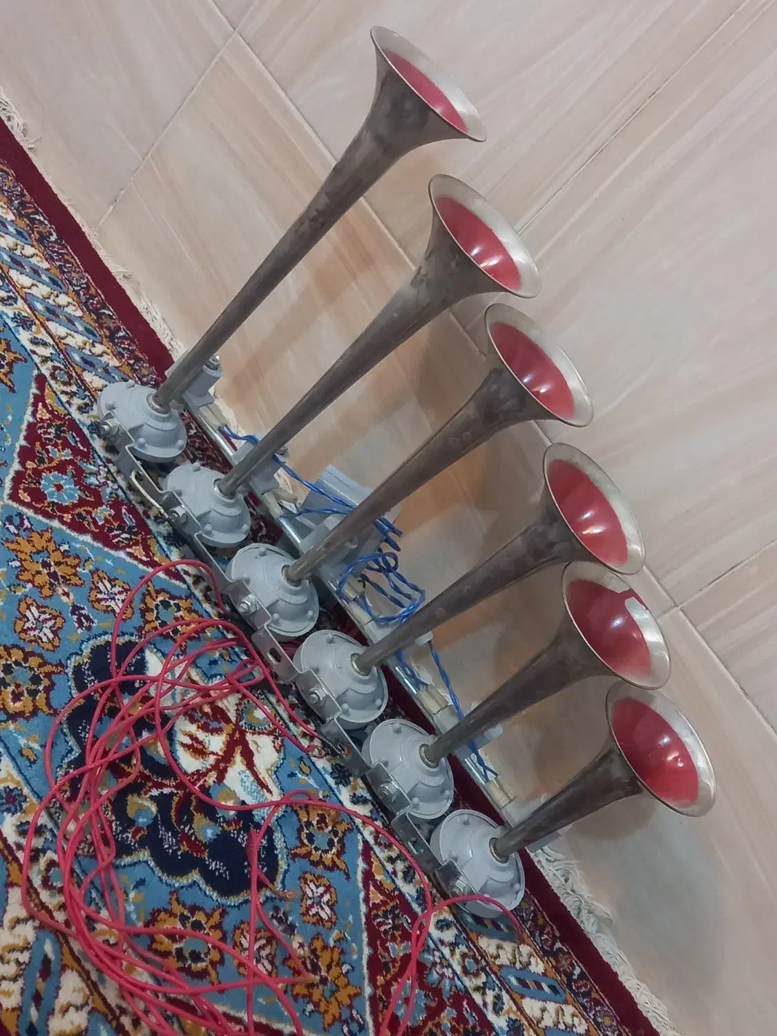 بوق شیش لول چراغ ۲۰۶ ۲۰۷ زیر قیمت|قطعات یدکی و لوازم جانبی|سیرجان, |دیوار