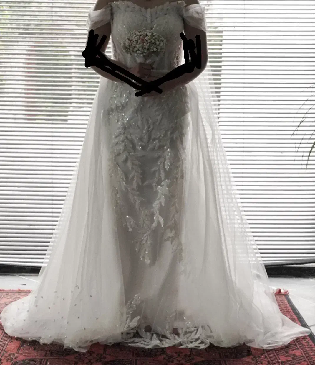 لباس عروس فوقالعاده شیک وسبک اروپایی و دستدوز|لباس|رشت, تازه آباد|دیوار