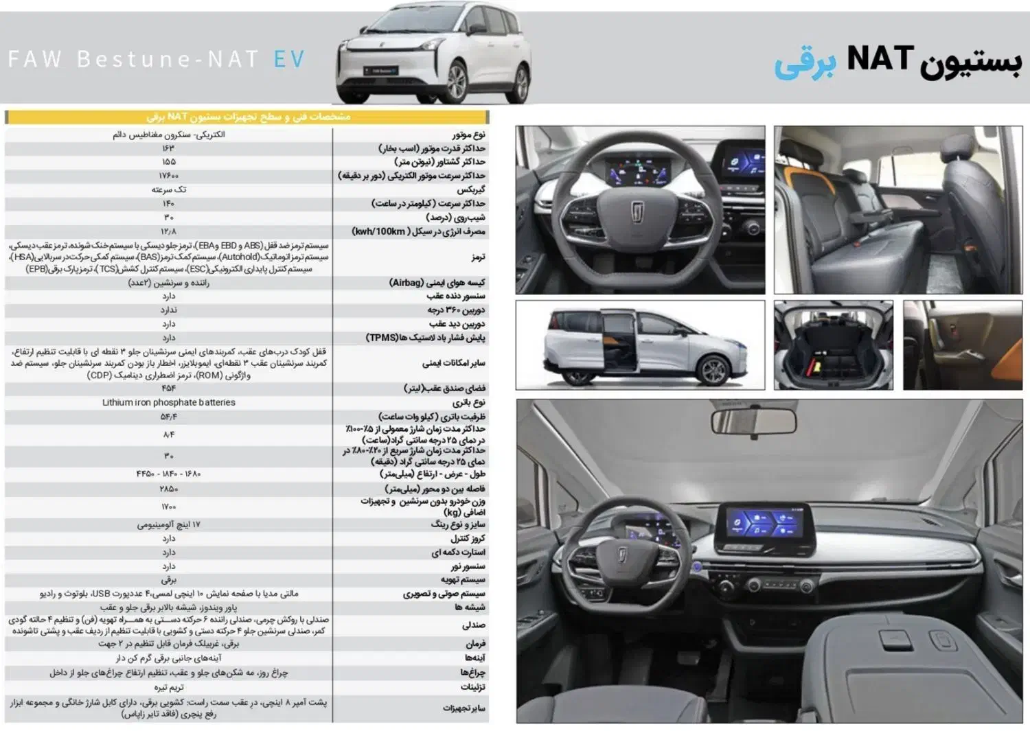 بستیونNat(برقی)مدل۲۰۲۴ وارداتی سندآزاد بدون قسط|خودرو سواری و وانت|مشهد, سید رضی|دیوار