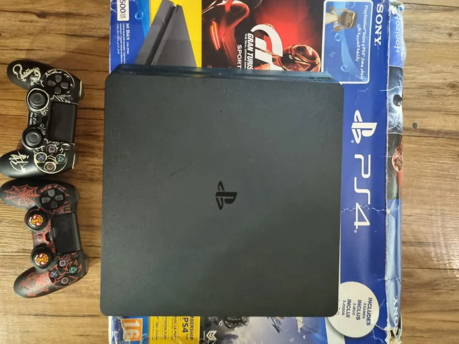 ps4 slim دو دسته ۵۰۰|کنسول، بازی ویدئویی و آنلاین|تهران, شهرک یاس|دیوار