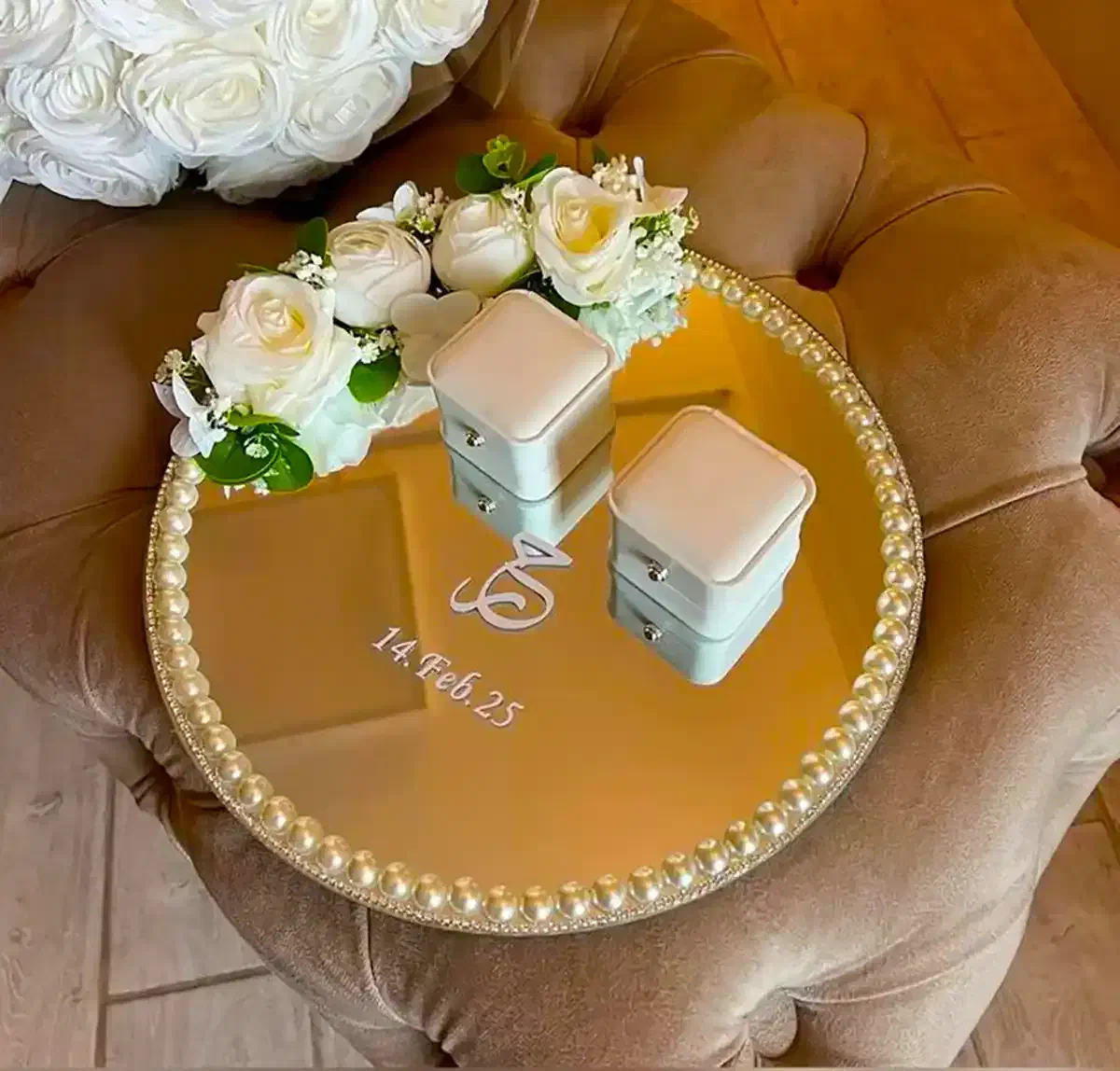 سینی حلقه|ظروف سرو و پذیرایی|تبریز, |دیوار