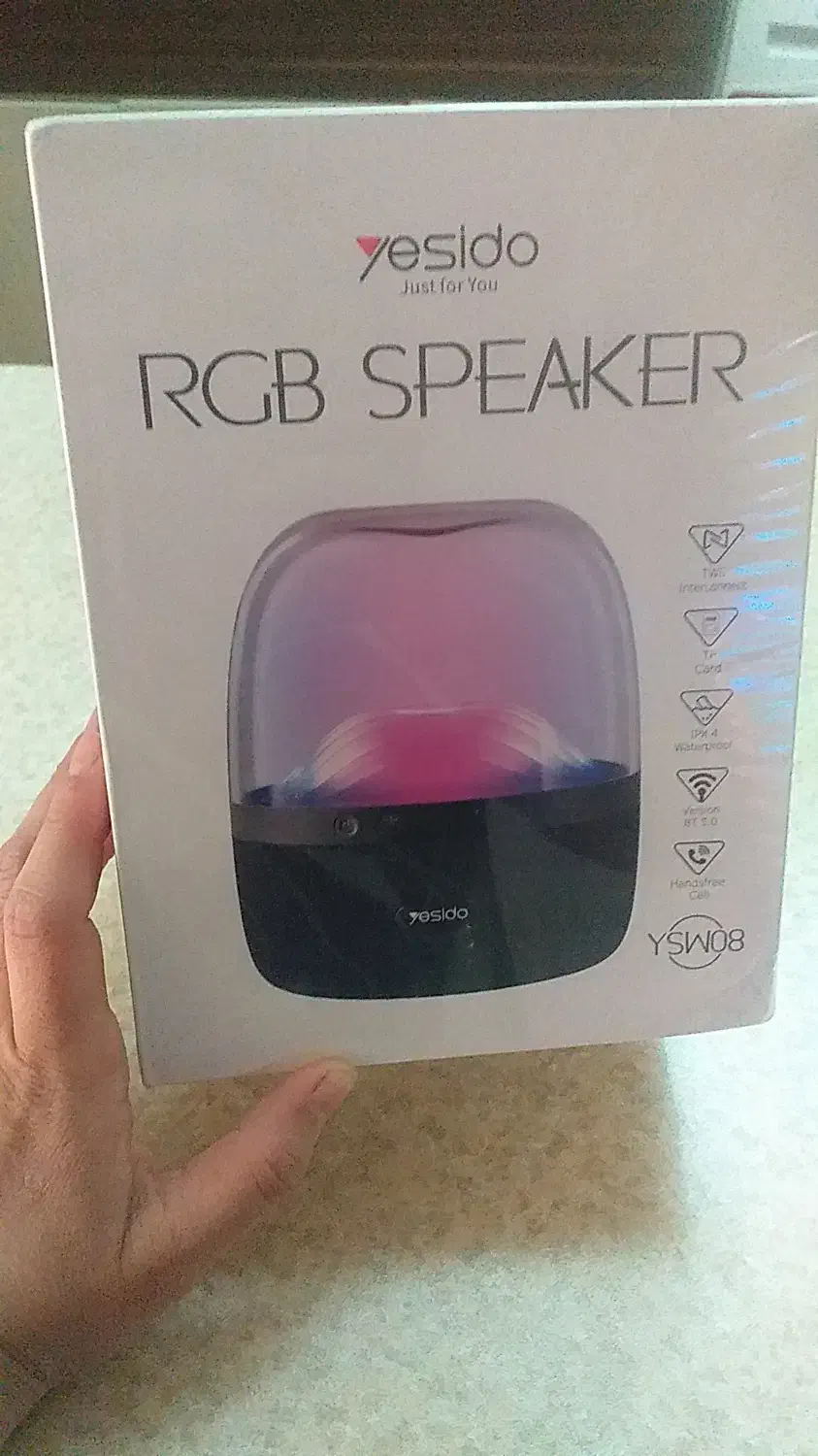 اسپیکر بلوتوث دار ونور پخش میکنه|سیستم صوتی خانگی|اسلام‌شهر, شهرک مفیدی|دیوار