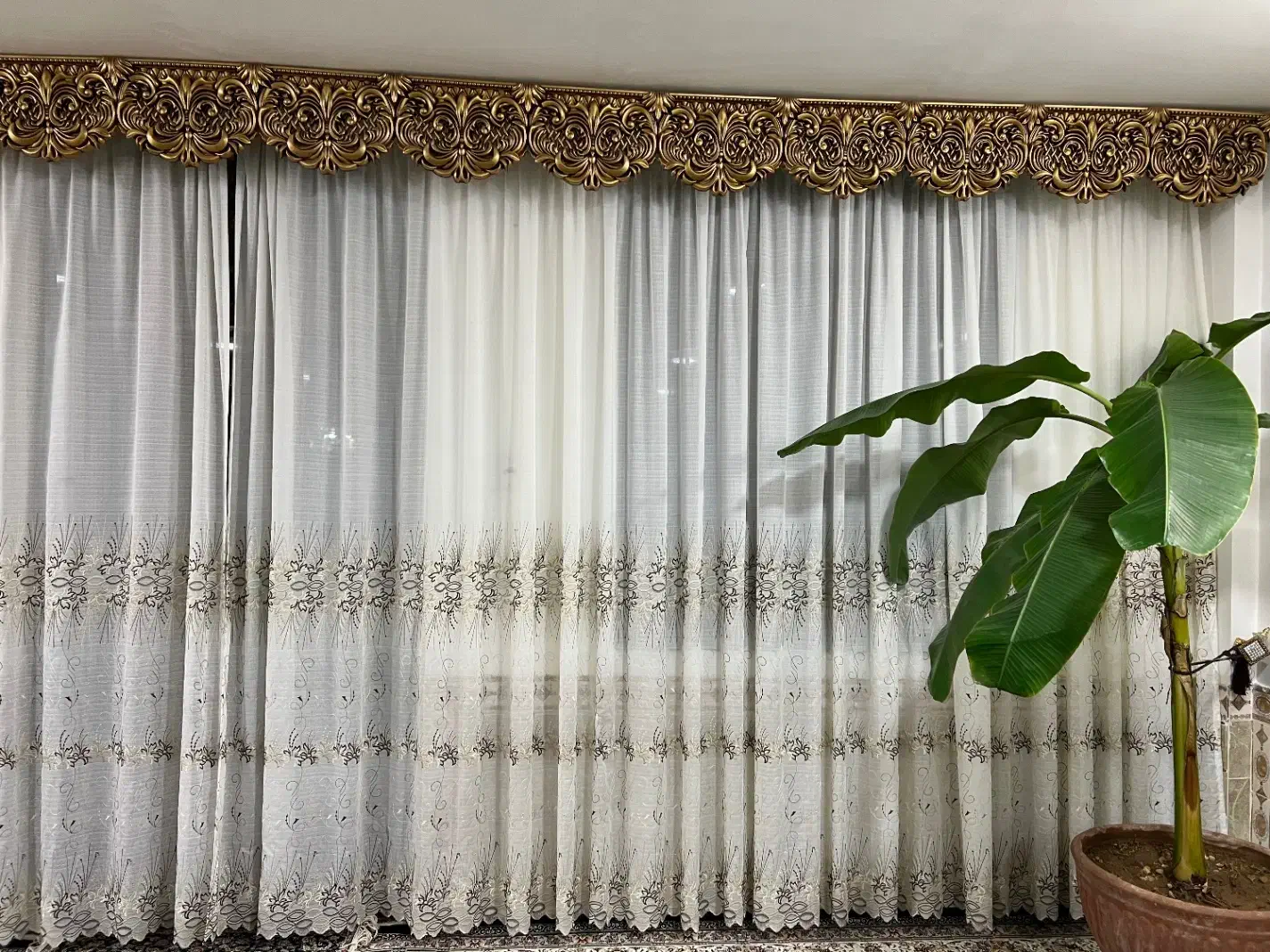 پرده حریر|پرده، رانر، رومیزی|فارسان, |دیوار