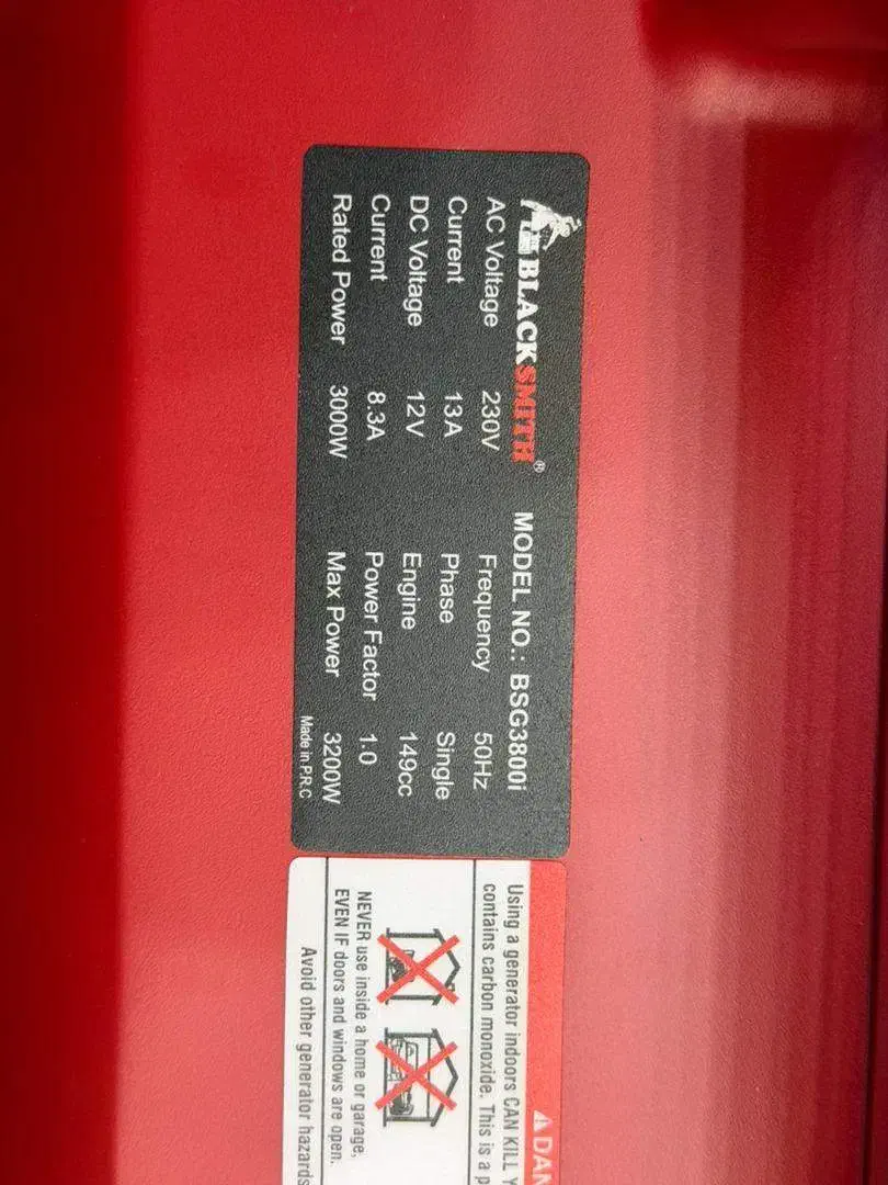 موتور برق 3.5 کیلو وات سوپر سایلنت بلک اسمیت اقساط|ماشین‌آلات صنعتی|شیراز, راهنمایی|دیوار