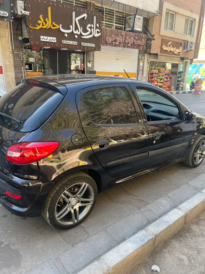 ۲۰۶ تیپ ۵ مدل ۸۹ خانگی|خودرو سواری و وانت|شاهینشهر, عطار|دیوار