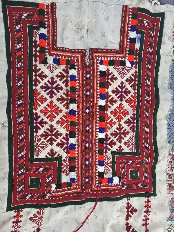 دوخت طناب و جالرو شیرگ|لباس|چابهار, |دیوار