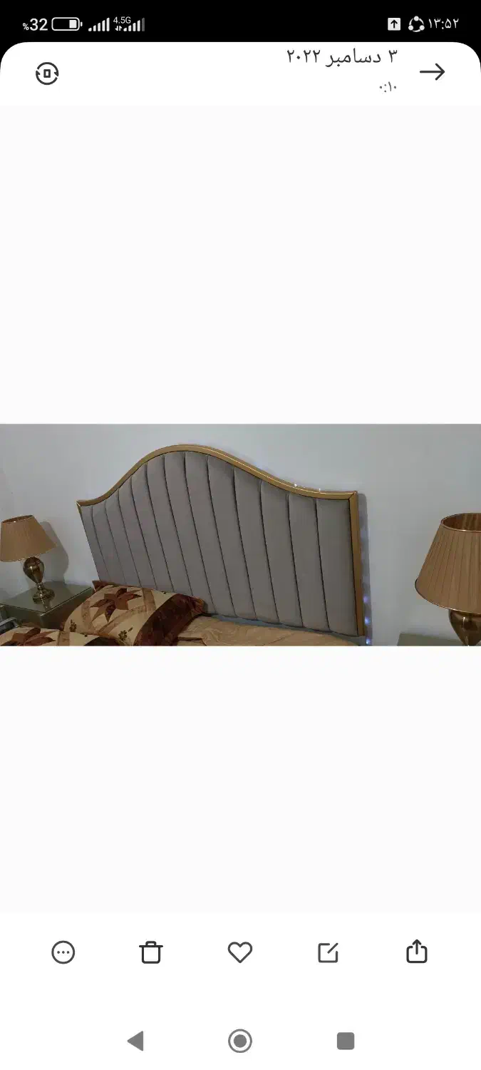 تخت دو نفره|تخت و سرویس خواب|گلستان (تهران), |دیوار