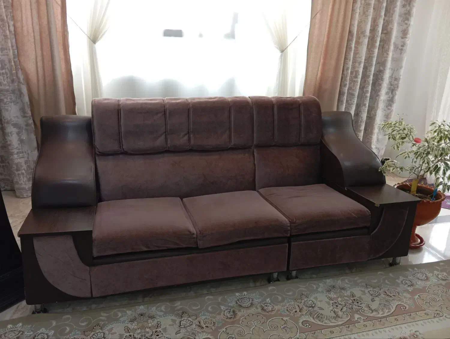 مبل راحتی هفت نفره|مبلمان خانگی و میز عسلی|بجنورد, |دیوار