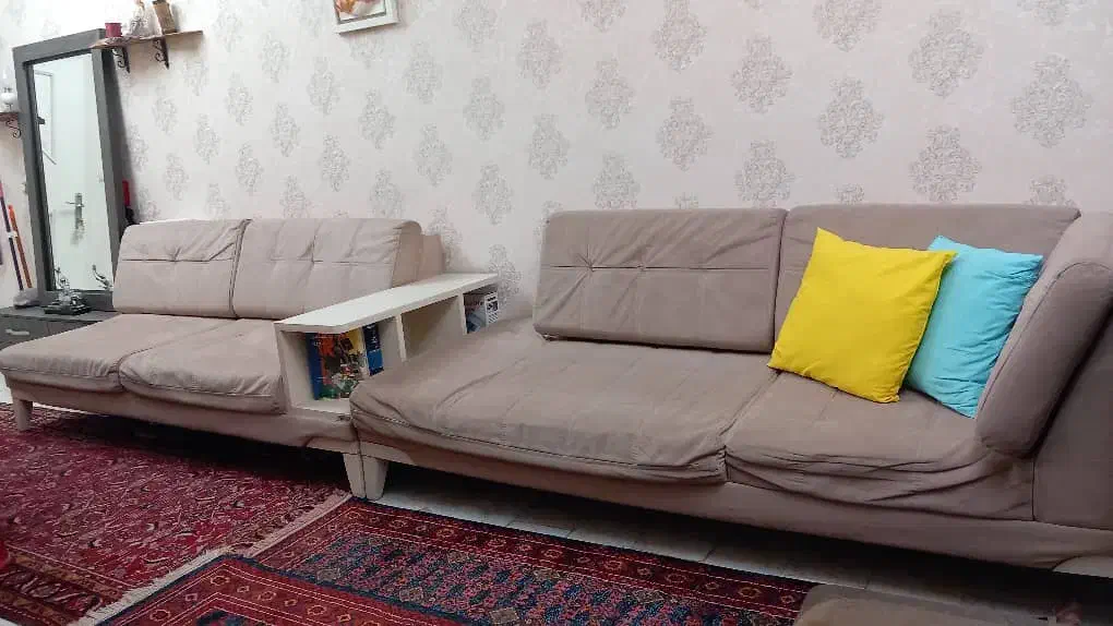 مبل هشت نفره ال|مبلمان خانگی و میز عسلی|تهران, تهران‌نو|دیوار