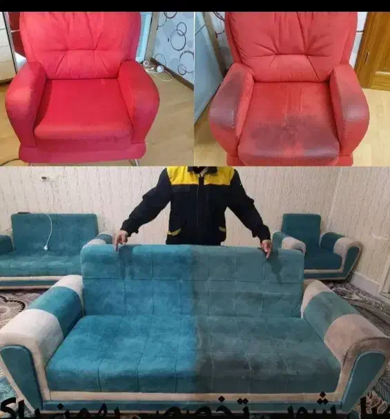 مبل شویی و قالیشویی مشتاق بصورت تخصصی با مواد نانو|خدمات نظافت|مشهد, احمدآباد|دیوار