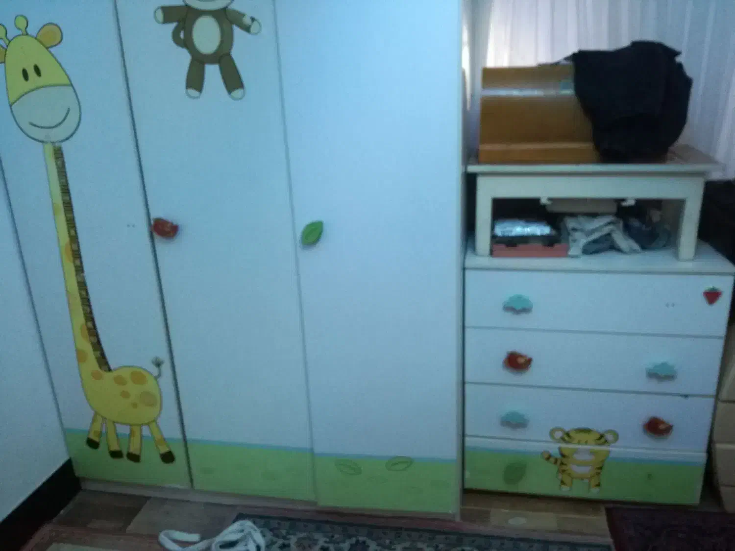 کمد و درآورد|جاکفشی، کمد، دراور|کلاله, |دیوار