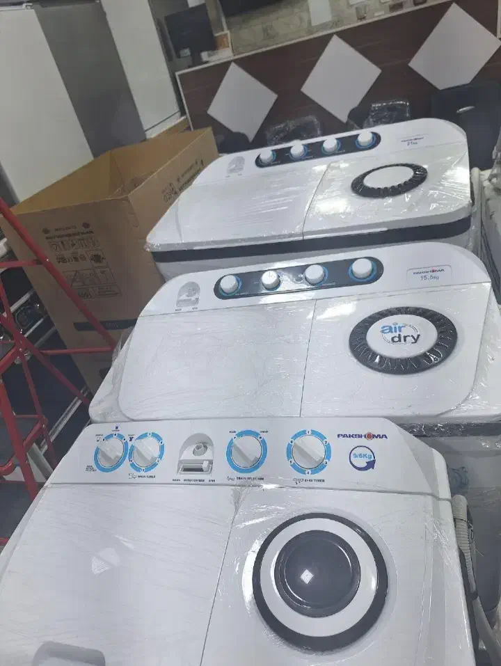 انواع لباسشویی دوقلو از۷کیلویی تا۲۱کیلویی با۲سال گ|ماشین لباسشویی و خشک‌کن لباس|بروجرد, |دیوار