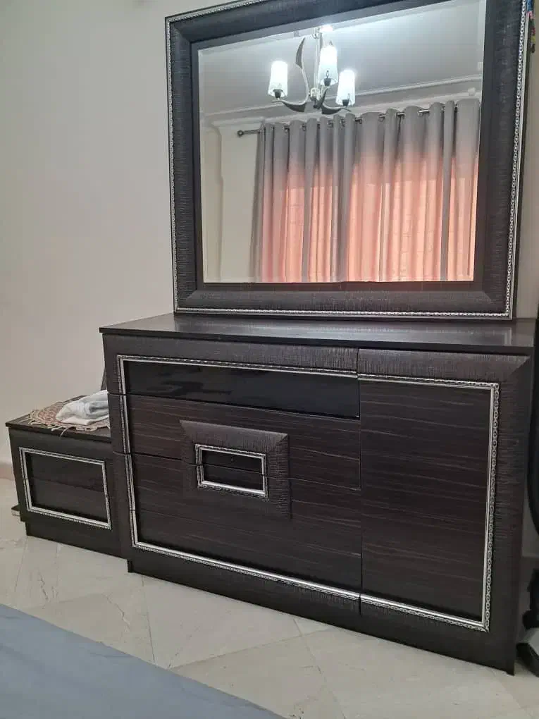 تحت دو نفره چوبی|تخت و سرویس خواب|آمل, |دیوار