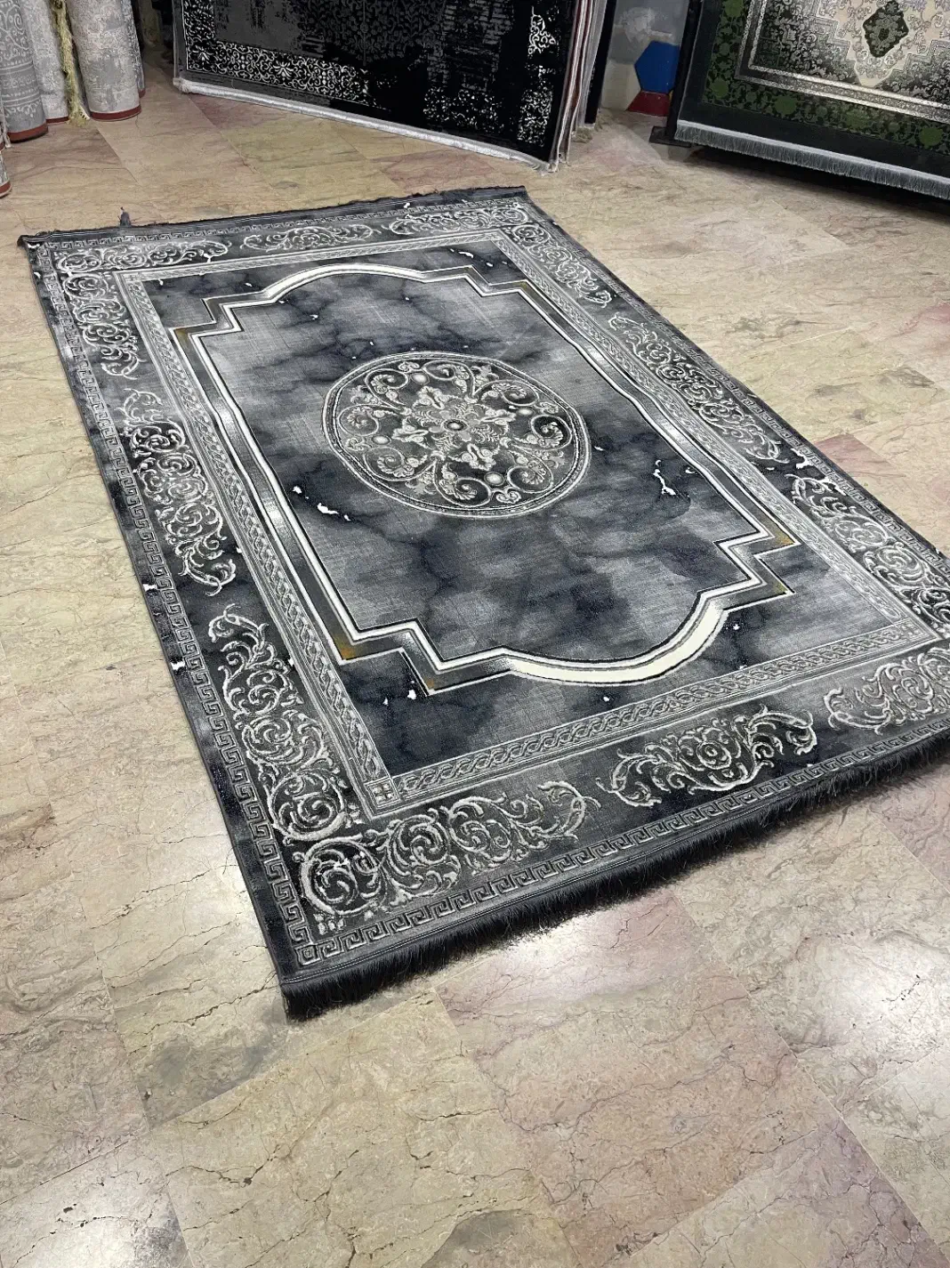 فرش700شانه تراکم 3000 نخ هیت ست|فرش|فردیس, منظریه|دیوار