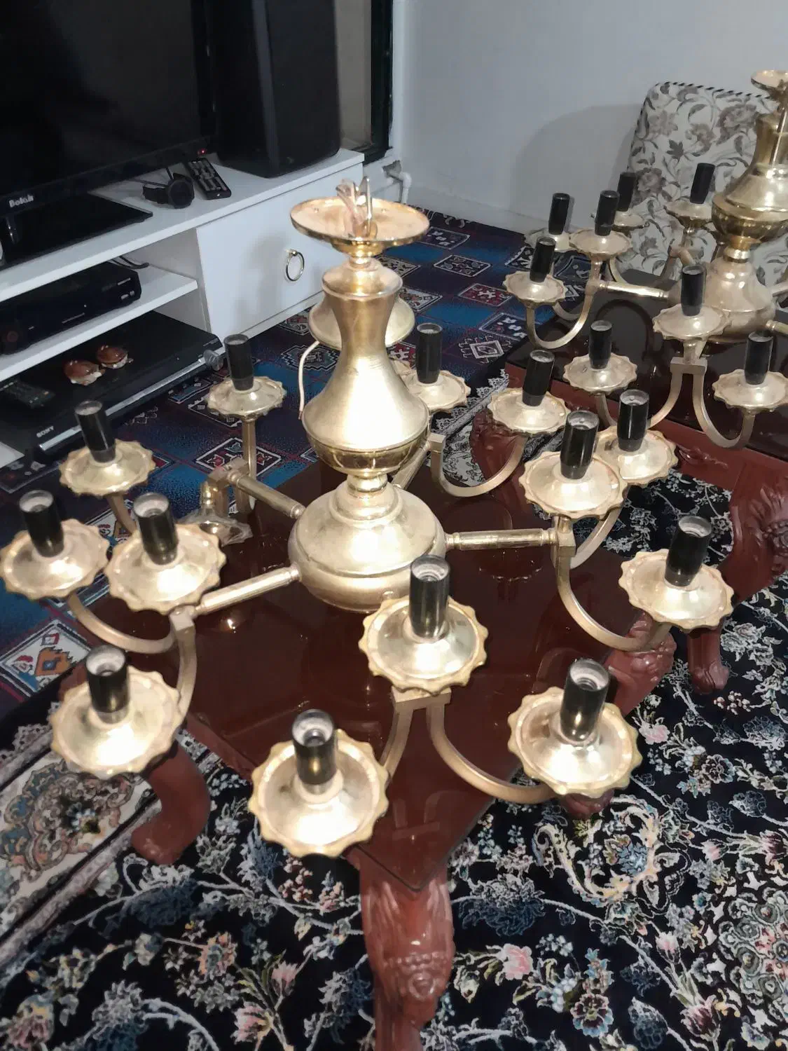 لوستر|لوستر و چراغ آویز|خرم‌آباد, |دیوار