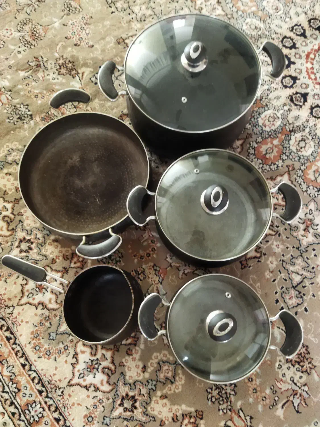 سرویس قابلمه تفلون|ظروف پختوپز|کوهدشت, |دیوار