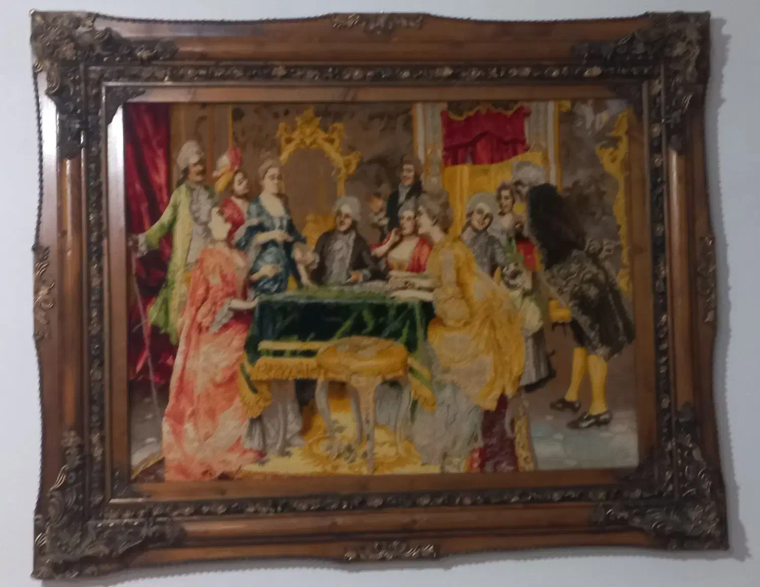 تابلو فرش دستباف طرح پاسور باز|تابلو فرش|پارس‌آباد, |دیوار