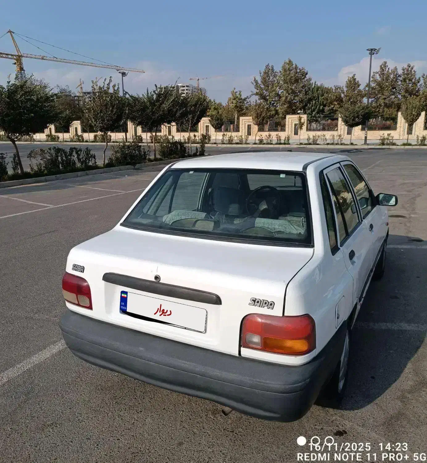 پراید مدل ۹۰دوگانه سوز شرکتی|خودرو سواری و وانت|فردیس, قریشی|دیوار