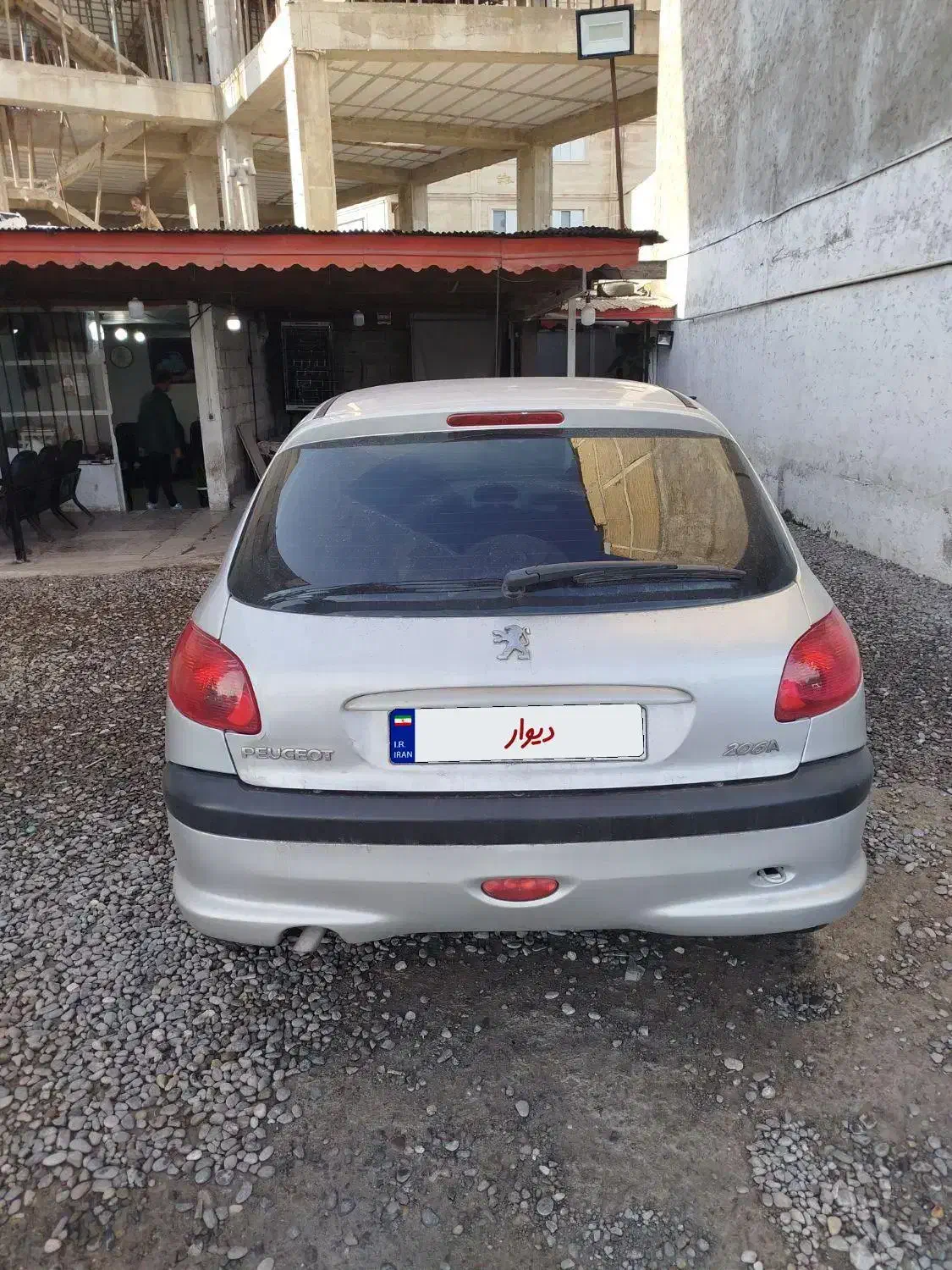 پژو206اتومات|خودرو سواری و وانت|رشت, کوی غلام نیا|دیوار