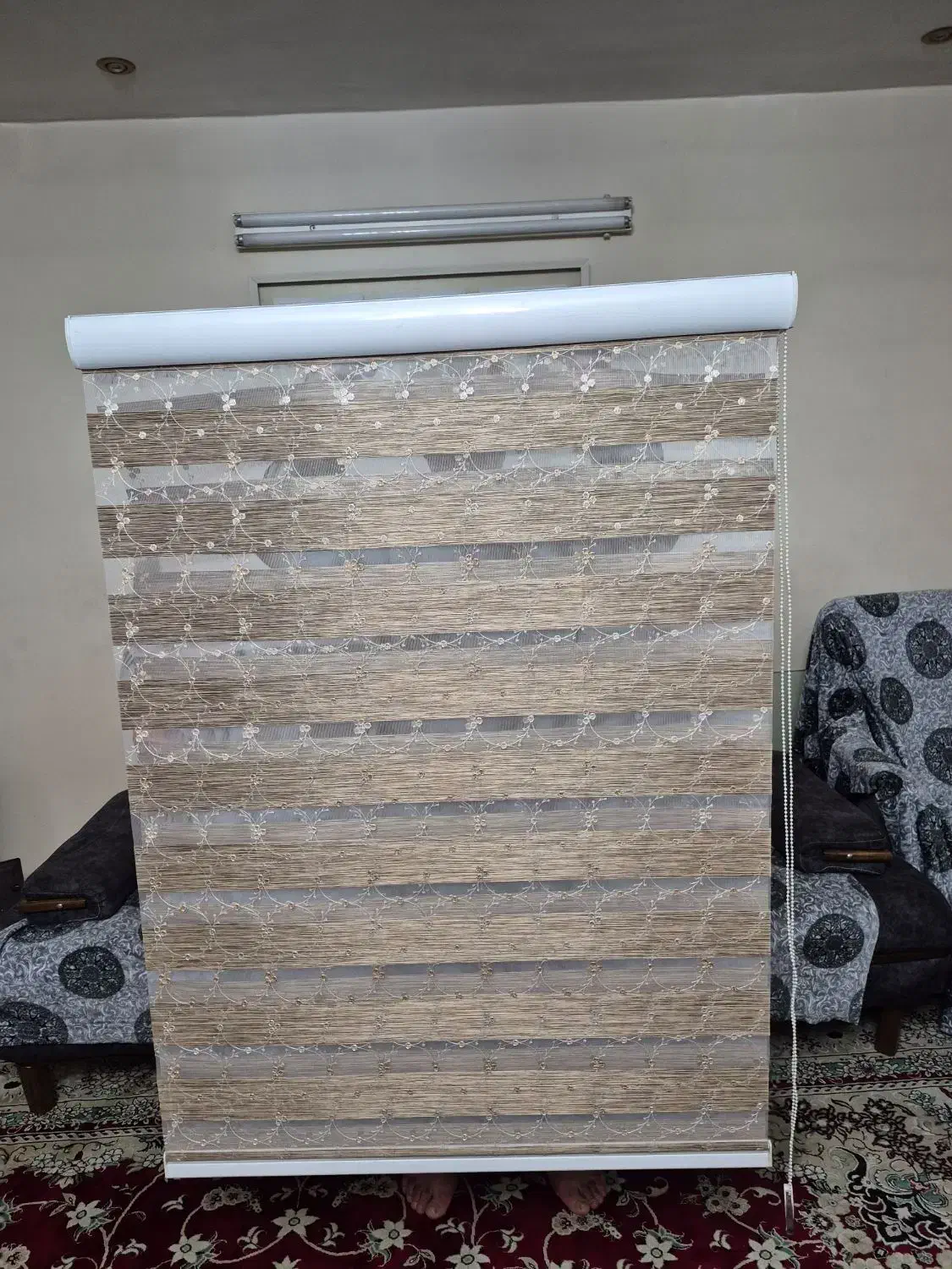 پرده زبرا سالم فوری فروش|پرده، رانر، رومیزی|تهران, هفده شهریور|دیوار