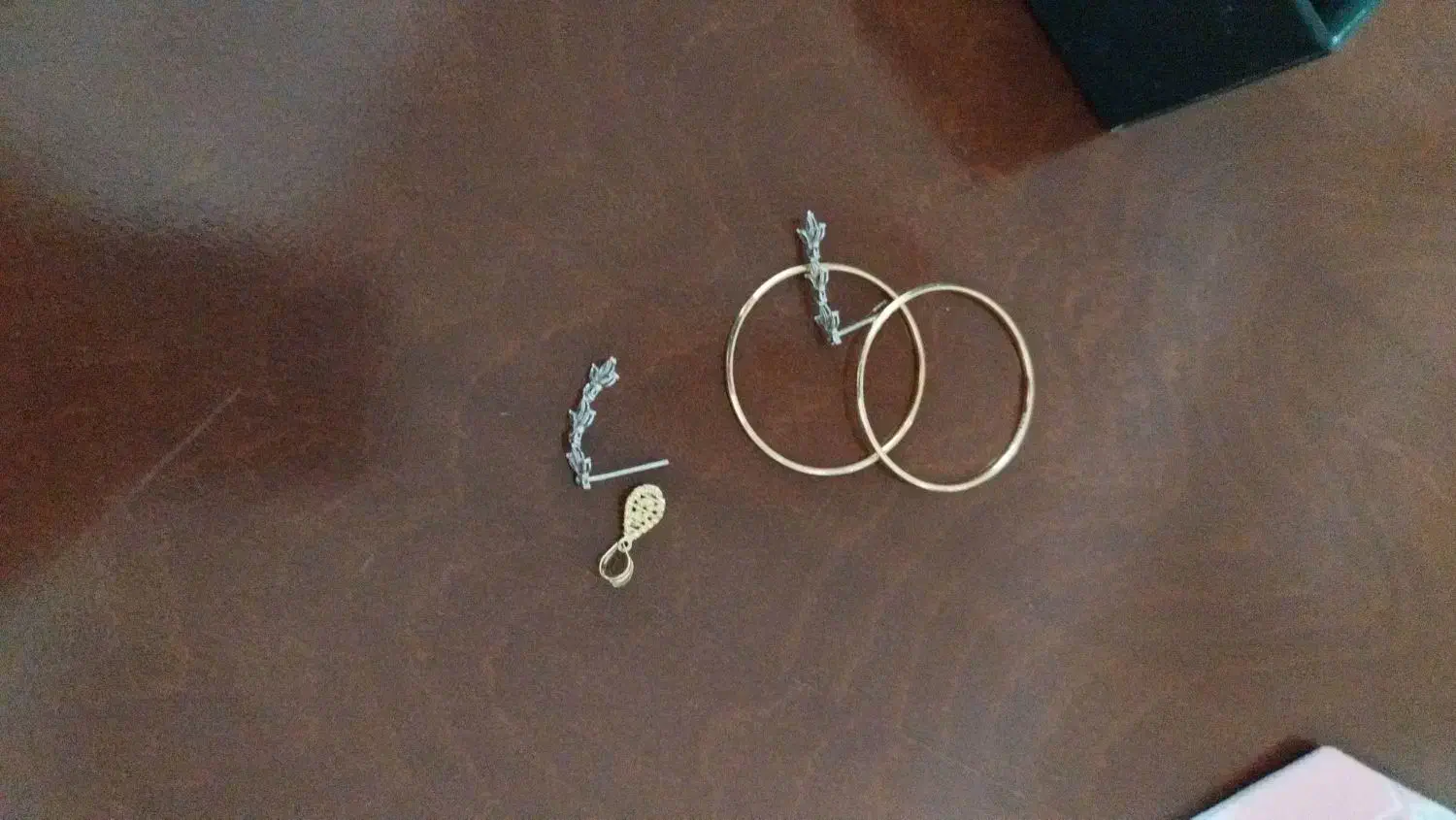 طلای نو النگو نوزادی و گوشواره|جواهرات|کرمانشاه, |دیوار