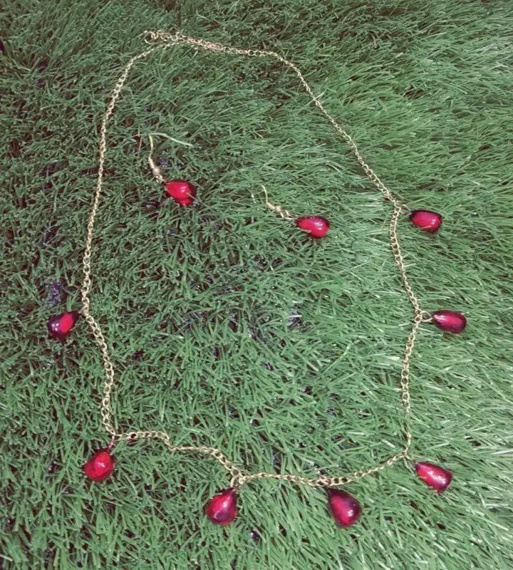 گردنبند و گوشواره یلدایی|بدلیجات|مشهد, یوسفیه (شهرک غرب)|دیوار