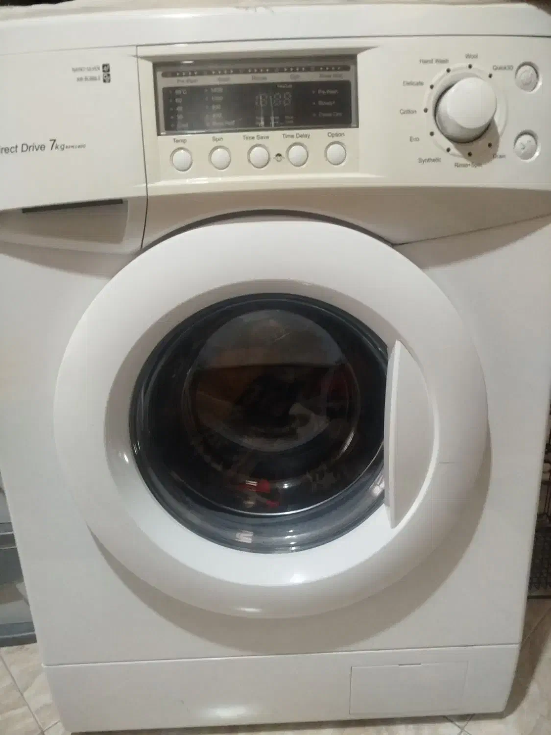 یک ماشین لباسشویی سالم اسنوا|ماشین لباسشویی و خشککن لباس|قزوین, |دیوار