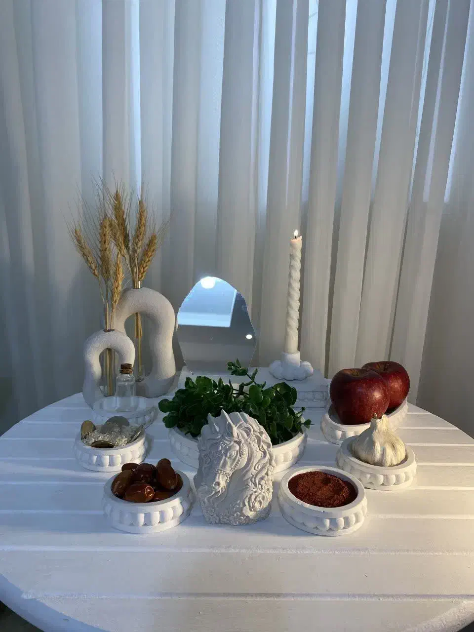 هفت سین|مجسمه، تندیس، ماکت|قوچان, |دیوار