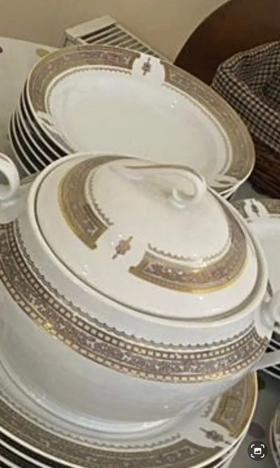 سرویس چینی ۶ نفره|ظروف سرو و پذیرایی|مشهد, فرهنگ|دیوار