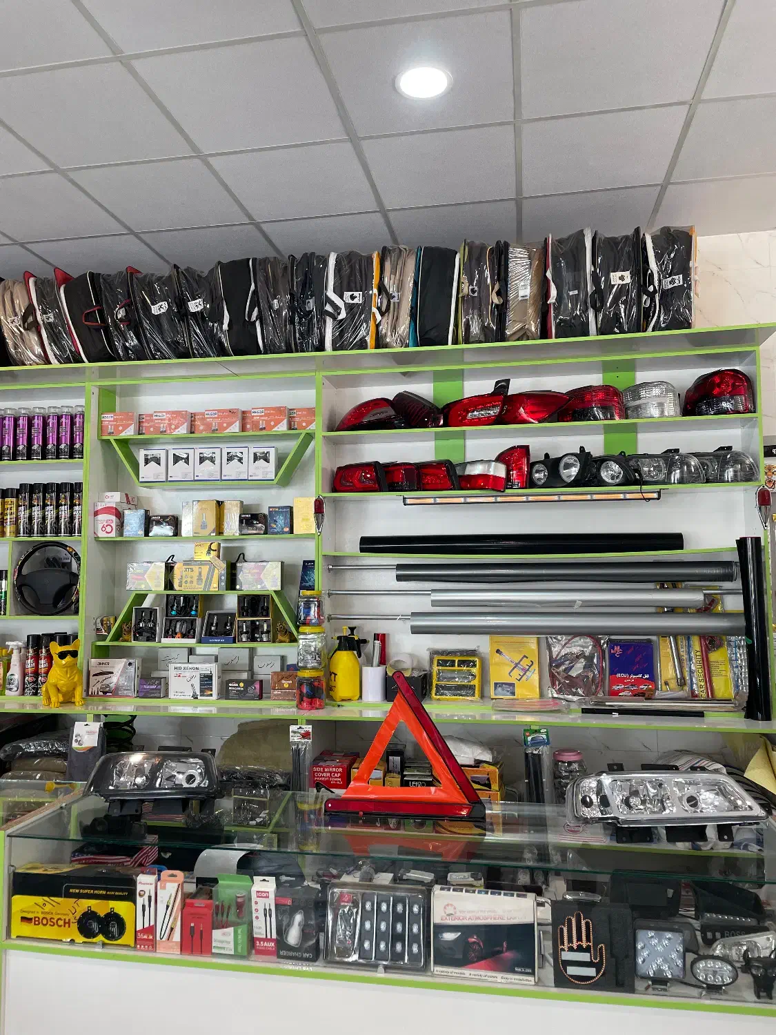 لوازم اسپرت روکش صندلی هدلایت منبع دودی طلق چراغ|قطعات یدکی و لوازم جانبی|پاکدشت, پاکدشت (مامازند)|دیوار