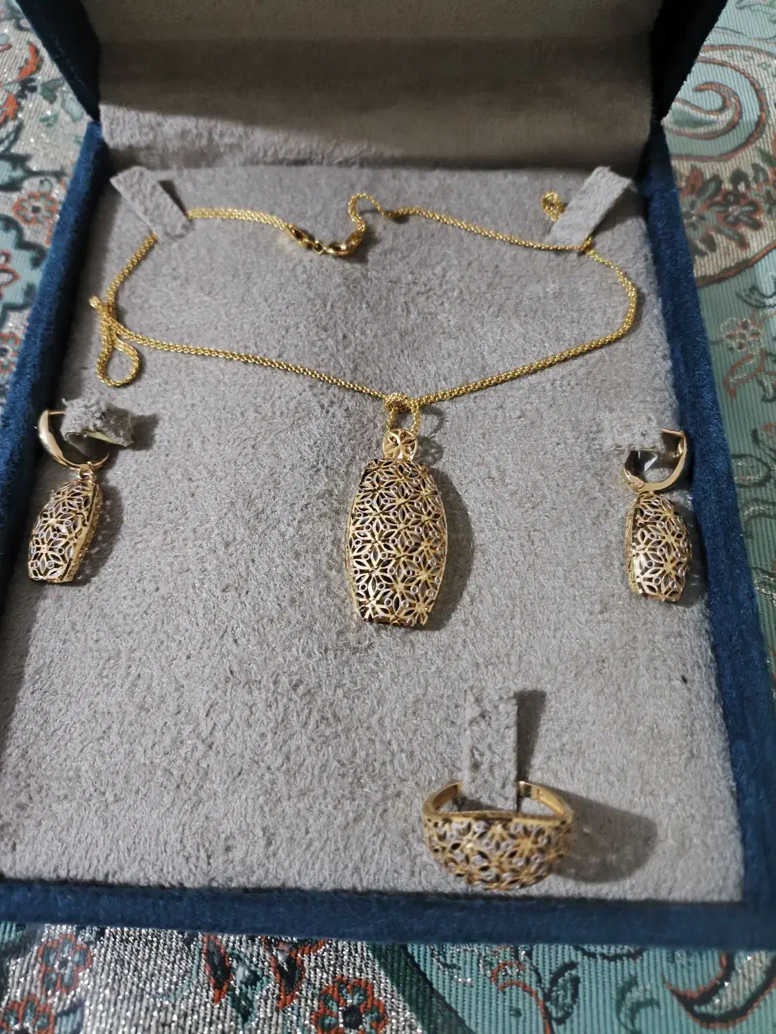 نیم ست  طلا نو|جواهرات|مرودشت, ژیان|دیوار