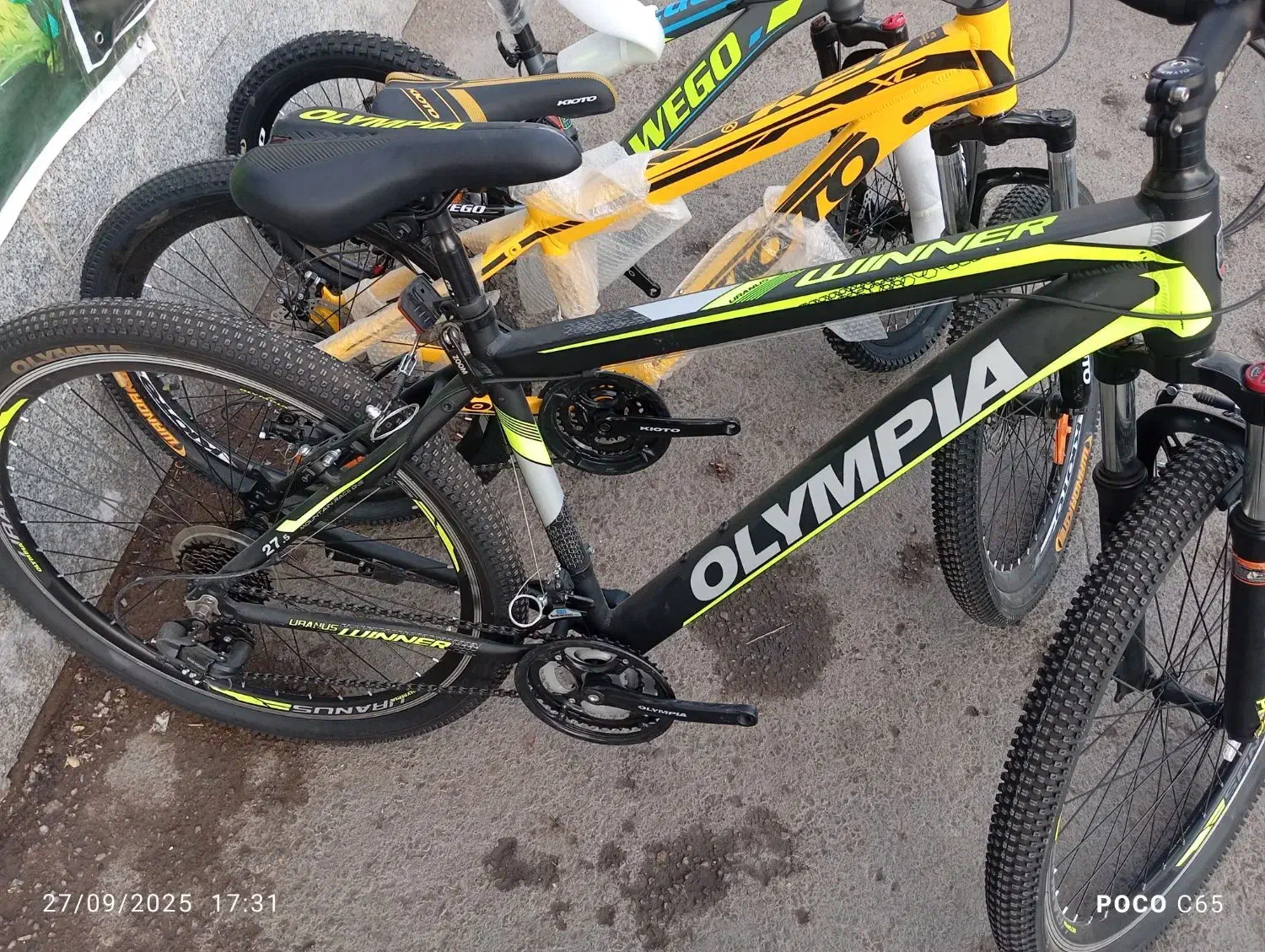 دوچرخه تمام حرفه ای دنده ای المینیوم 27.5|دوچرخه، اسکیت، اسکوتر|اصفهان, باتون|دیوار