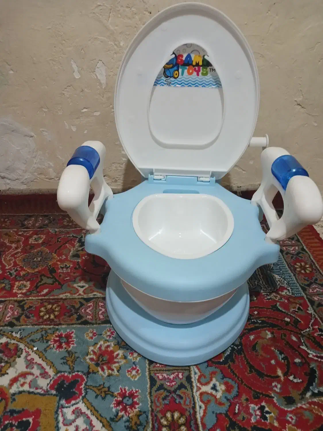 توالت فرنگی بچگانه بااهنگ درحدنو،اصلااستفاده نشده|لوازم سرویس بهداشتی|شاهدشهر, |دیوار