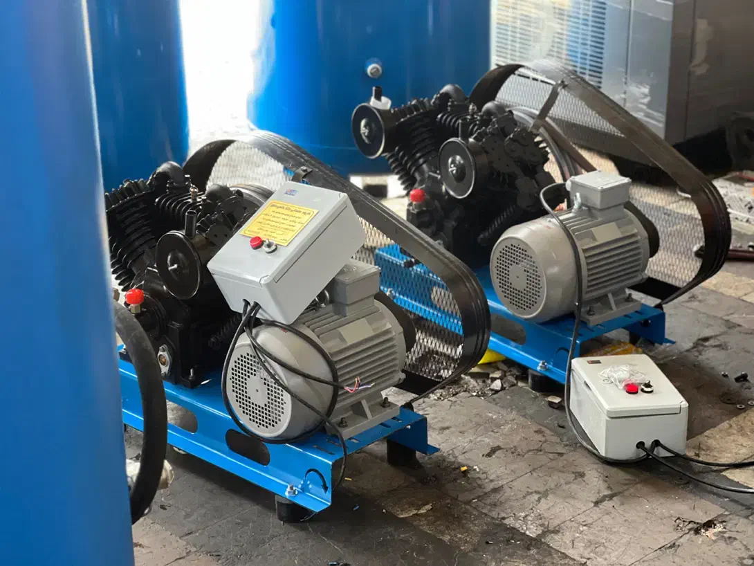 کمپرسور باد صنعتی قدرتمند ۱۰۰۰ لیتری|ماشین‌آلات صنعتی|مشهد, شهرک صنعتی توس|دیوار