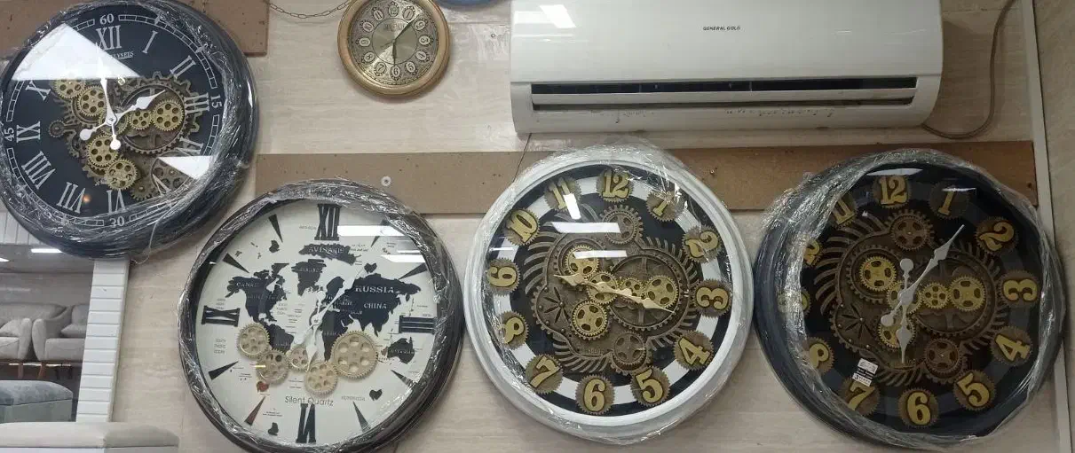 ساعت دیواری های چرخ دنده لوکس|ساعت دیواری و تزئینی|گرگان, |دیوار
