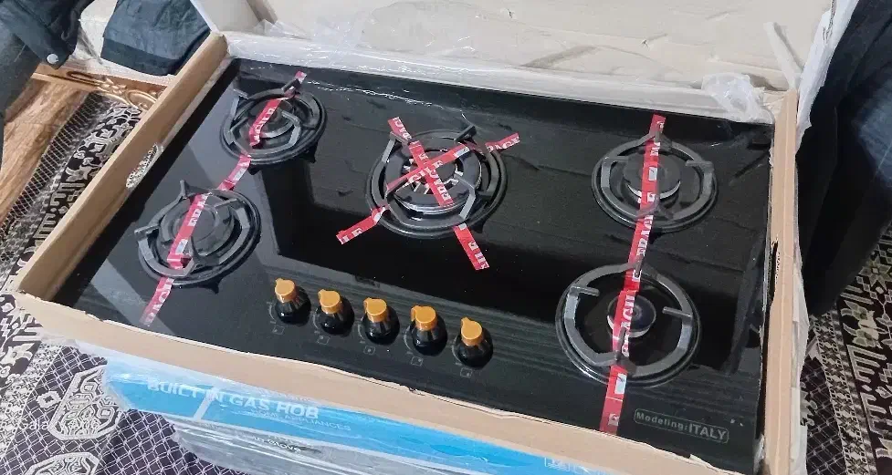 اجاقگاز صفحهای۵شعله|اجاق گاز و لوازم برقی پختوپز|نظرآباد, شهرک سید جمال الدین|دیوار