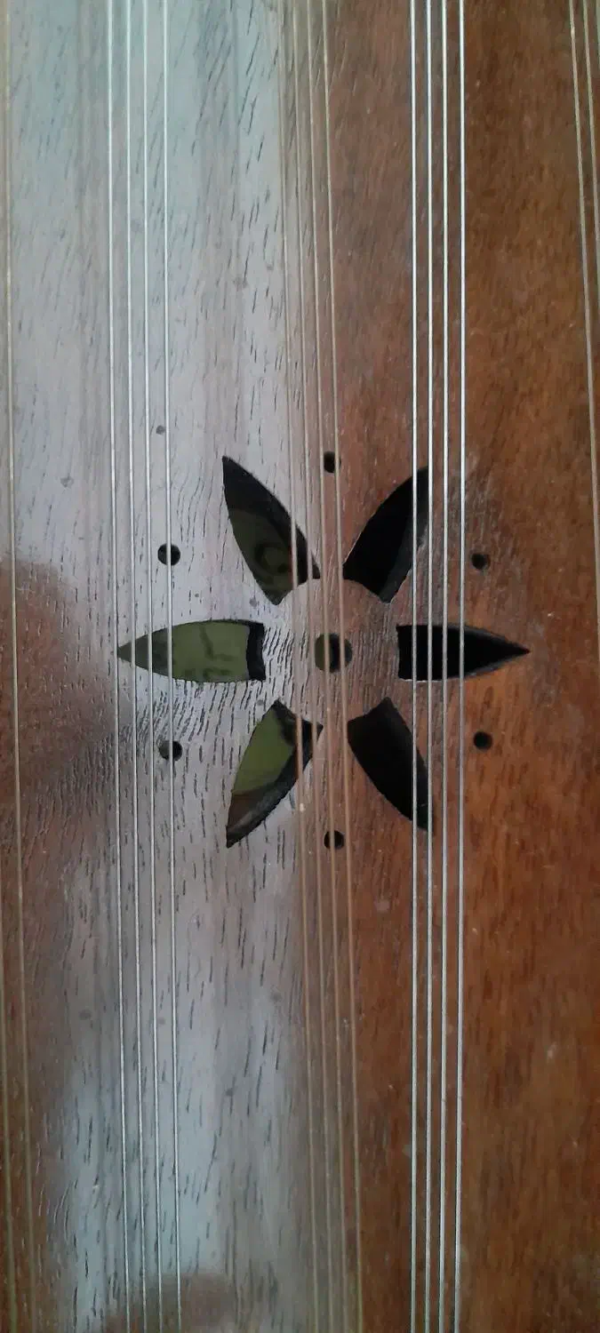 سنتور انصاری|سازهای سنتی|بروجرد, |دیوار