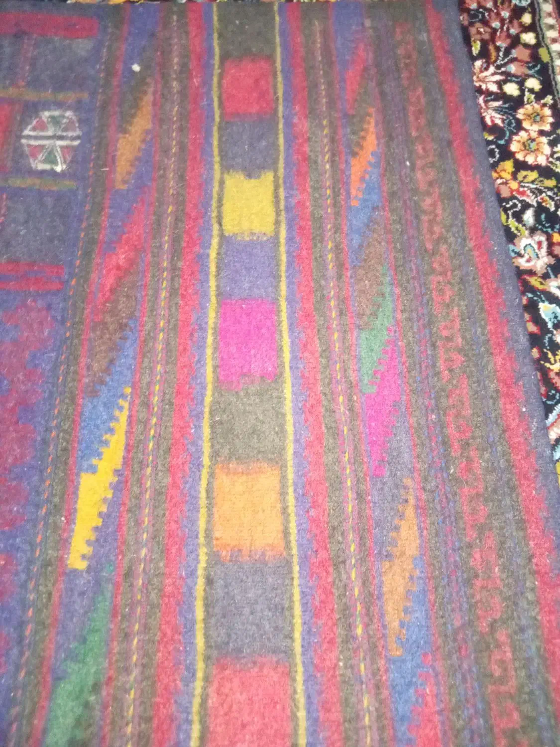 گلیم دستباف|گلیم، جاجیم، گبه|بیرجند, |دیوار