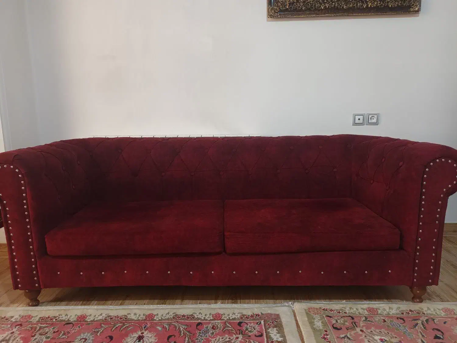 مبل راحتی چستر ۷ نفره|مبلمان خانگی و میز عسلی|میانه, |دیوار