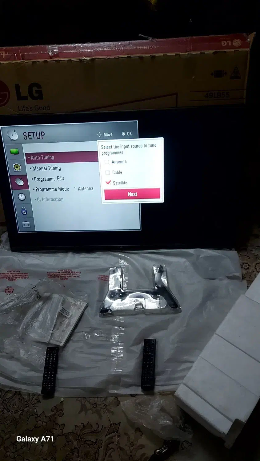 ال ای دی ۴۹ الجی  (دوگیرنده)|تلویزیون و پروژکتور|مشهد, طبرسی شمالی|دیوار