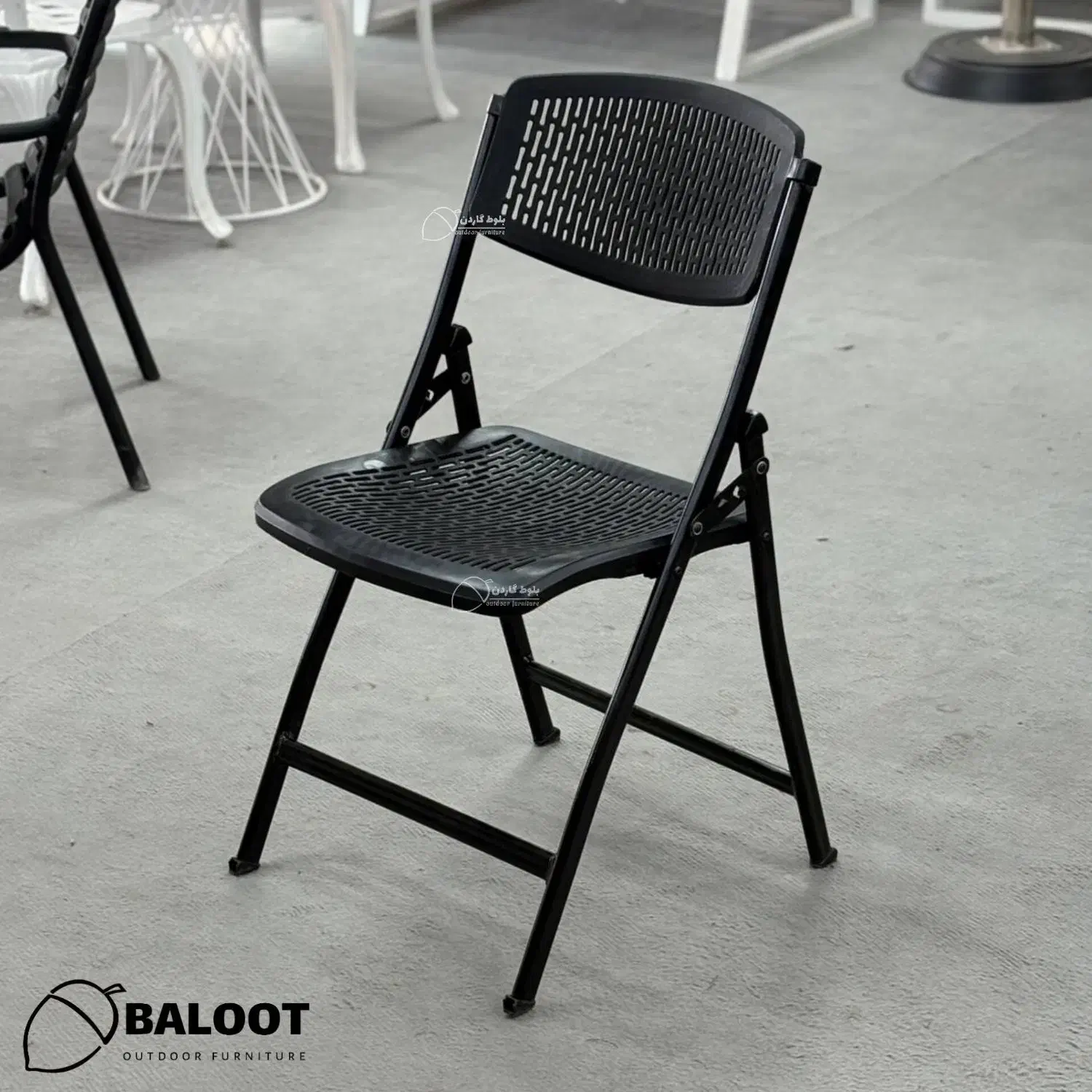 صندلی فلزی تاشو کافه|صندلی و نیمکت|خمینیشهر, |دیوار