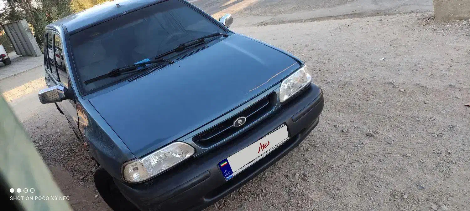 فروش پراید87دوگانه کارخانه شاسی پلمپ|خودرو سواری و وانت|طبس, |دیوار