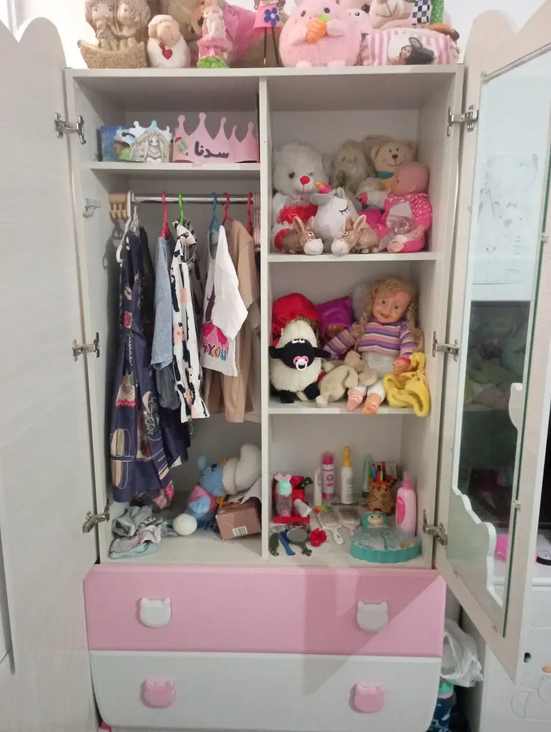 تخت نوزاد وکودک سه کاره|تخت و سرویس خواب|جهرم, |دیوار