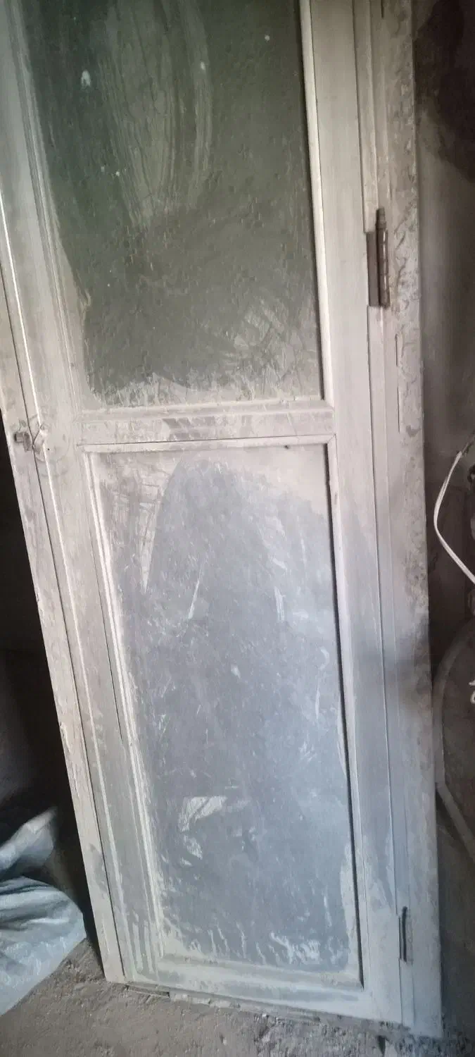 درب آلمینیومی قدیمی سنگین|مصالح و تجهیزات ساختمان|مشهد, رده|دیوار