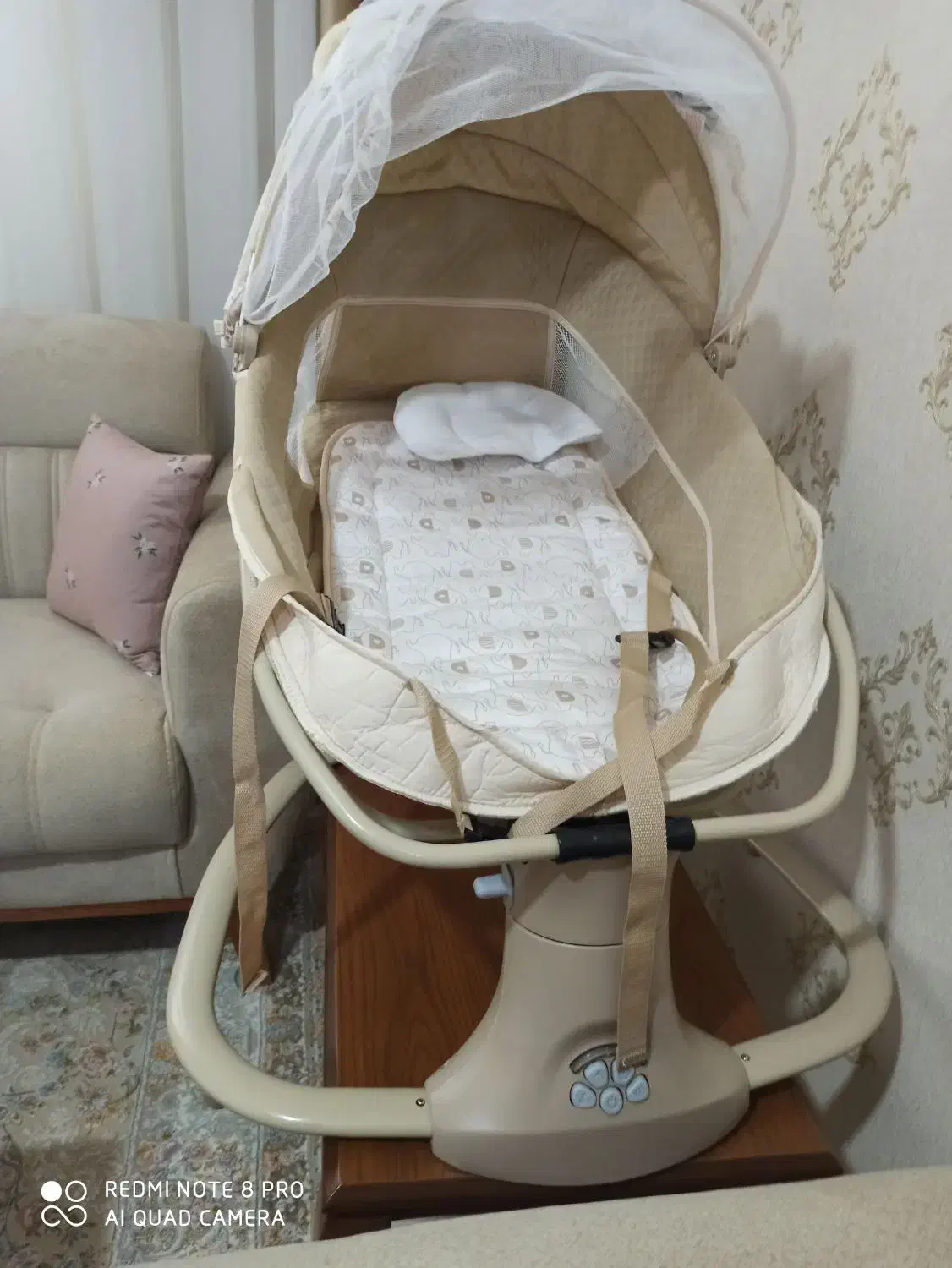 گهواره برقی مارک ماستلا|اسباب و اثاث بچه|قم, انسجام|دیوار