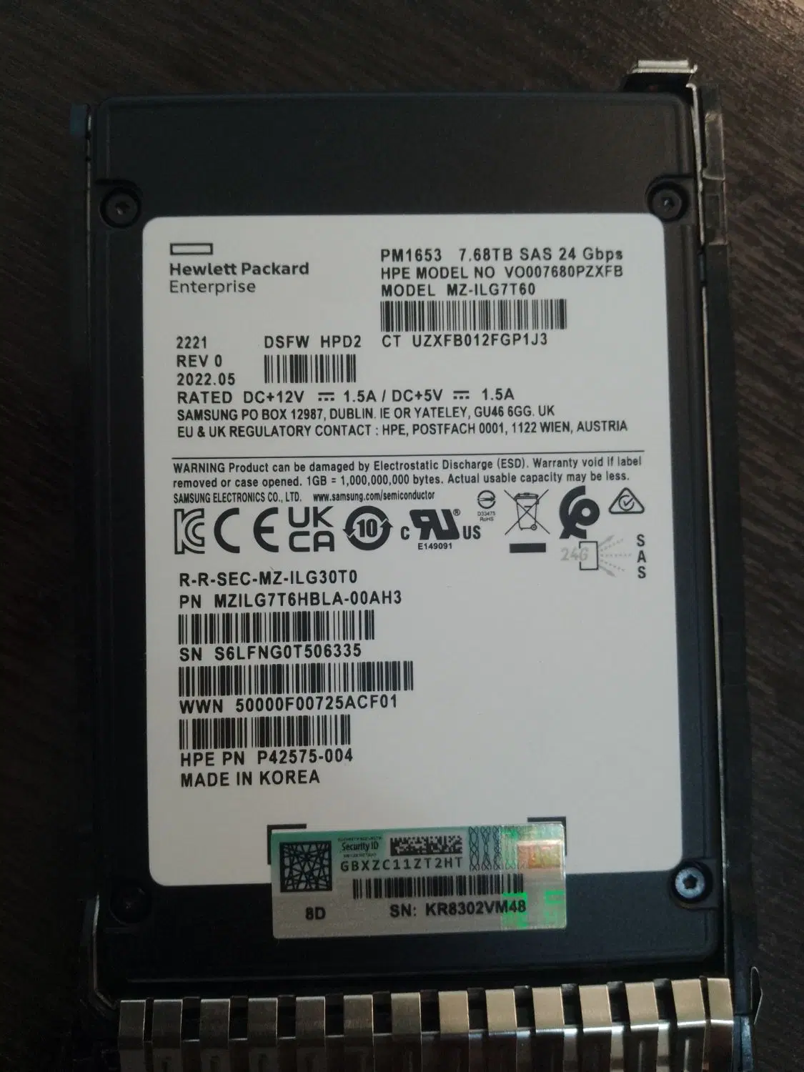 SSD - PM1653|قطعات و لوازم جانبی رایانه|تهران, سلسبیل جنوبی|دیوار